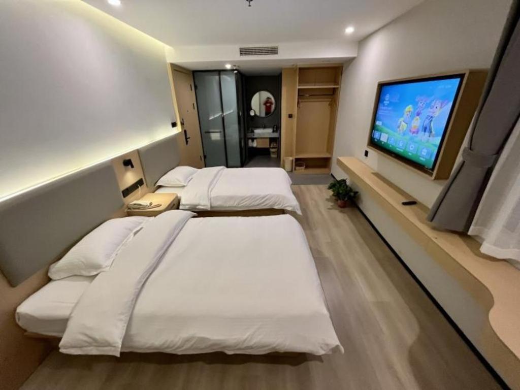 Greentree Inn Jiangsu Xuzhou West District Huohua Shell Hotel Exterior foto